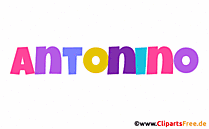 Antonino Bild mit Namen -  Bilder mit Baby Vornamen