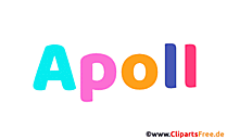 Apoll Bild mit Namen -  Bilder mit Baby Vornamen