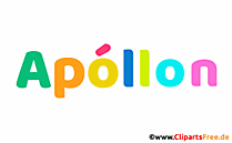 Apóllon persönliches Namensbild -  Bilder mit Vornamen