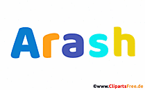 Arash Bild mit Namen - Animierte Bilder mit Vornamen