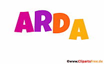 Arda Vorname für Jungen - Bilder mit Babyvornamen