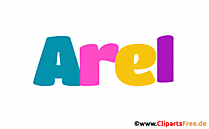 Arel Bild mit Namen -  Bilder mit Baby Vornamen
