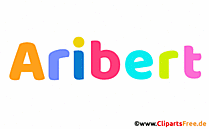 Aribert Bild mit Namen - Animierte Bilder mit Vornamen