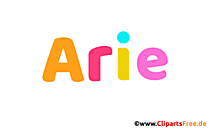 Arie Vorname für Jungen - Baby Vornamen als Bilder