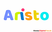 Aristo Bild mit Namen - Animierte Bilder mit Vornamen