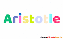 Aristotle Bild mit Namen -  Bilder mit Baby Vornamen