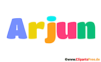 Arjun Vorname für Jungen - Baby Vornamen als Bilder