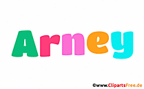 Arney Bild mit Namen -  Bilder mit Baby Vornamen