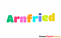 Arnfried Vorname für Jungen - Bilder mit Babyvornamen