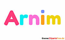 Arnim Bild mit Namen - Animierte Bilder mit Vornamen