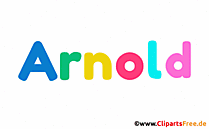 Arnold Bild mit Namen - Kindernamen Gif Bilder