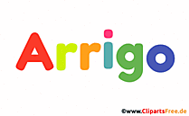 Arrigo persönliches Namensbild -  Bilder mit Vornamen