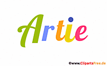 Artie persönliches Namensbild -  Bilder mit Vornamen