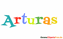 Arturas Bild mit Namen - Animierte Bilder mit Vornamen