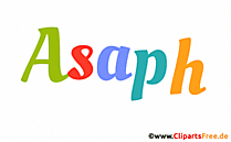 Asaph Bild mit Namen - Animierte Bilder mit Vornamen