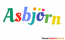 Asbjörn Junge Vorname Bild, Illustration