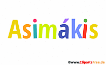 Asimákis Vorname für Jungen - Baby Vornamen als Bilder