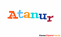 Atanur Junge Vorname Bild im Gif-Format animiert