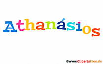 Athanásios Junge Vorname Bild im Gif-Format animiert