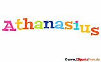 Athanasius Bild mit Namen - Animierte Bilder mit Vornamen