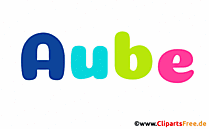 Aube Bild mit Namen - Kindernamen Gif Bilder