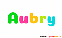 Aubry Vorname für Jungen - Bilder mit Babyvornamen