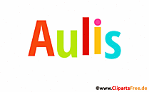 Aulis Name für Jungen - Animierte Bilder mit Vornamen