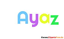 Ayaz Junge Vorname Bild, Illustration