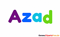 Azad Vorname für Jungen - Bilder mit Babyvornamen