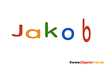 Jakob Vorname Junge - beliebte Vornamen für Babies als Gif