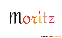 Moritz beliebter Vorname in Deutschland für Jungen - Gif Animation