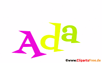 Ada Vorname für Baby - schöne Mädchennamen als Bilder