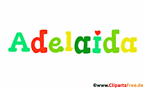 Adelaida Mädchenname für Baby als Illustration