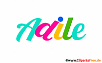 Adile Vorname für Mädchen, Baby als Illustration