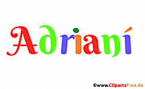 Adrianí Vorname - Seltene Mädchennamen als Bilder