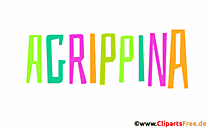 Agrippina schöner Mädchenvorname für Baby als Bild