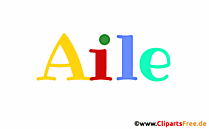 Aile schöner Vorname für Mädchen als Bild