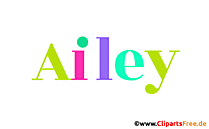 Ailey schöner Vorname für Mädchen als Bild