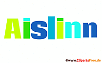 Aislinn schöner Vorname für Mädchen als Bild