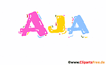 Aja schöner Mädchenvorname für Baby als Bild