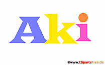 Aki Name für Mädchen - Schöne Babynamen als Gifs