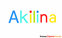 Akilina Vorname für Mädchen - Seltene Babynamen als Bilder