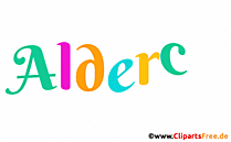 Aldercy Name Mädchenvorname für Baby Gif animiert