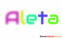 Aleta Vorname für Mädchen als Bild