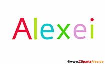Alexei Mädchenname für Baby als Gif-Bild