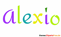 Alexio Name für Mädchen als Animationsbild