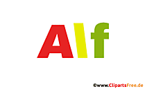 Alf Vorname für Mädchen - Seltene Babynamen als Bilder