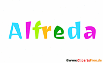 Alfreda Vorname für Mädchen als Bild
