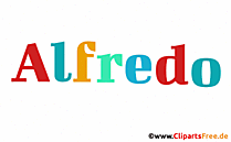 Alfredo Mädchenname für Baby als Gif-Bild