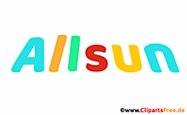 Allsun Name für Mädchen als Animationsbild